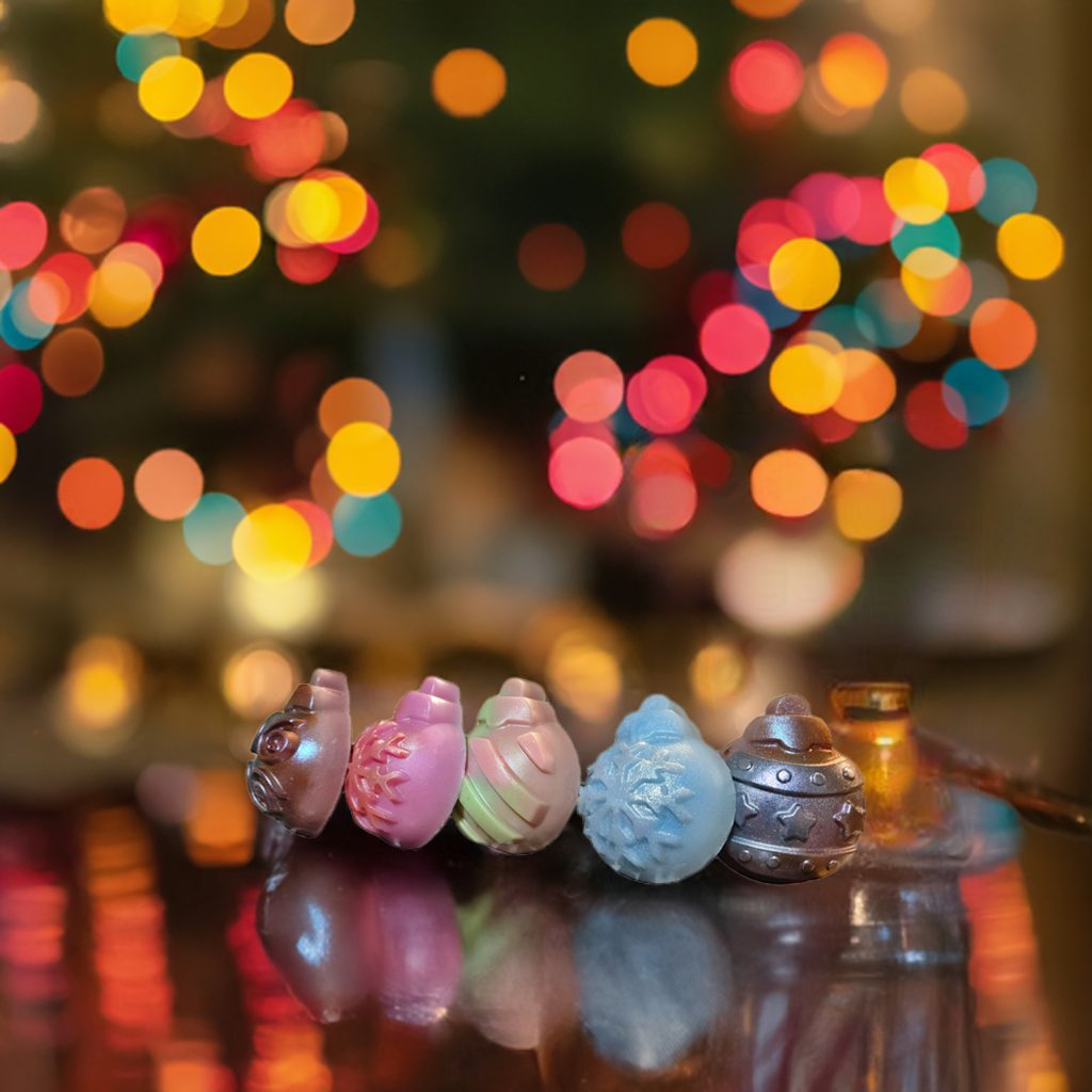 Christmas Ornament Soaps (Singles or Whole Sets)