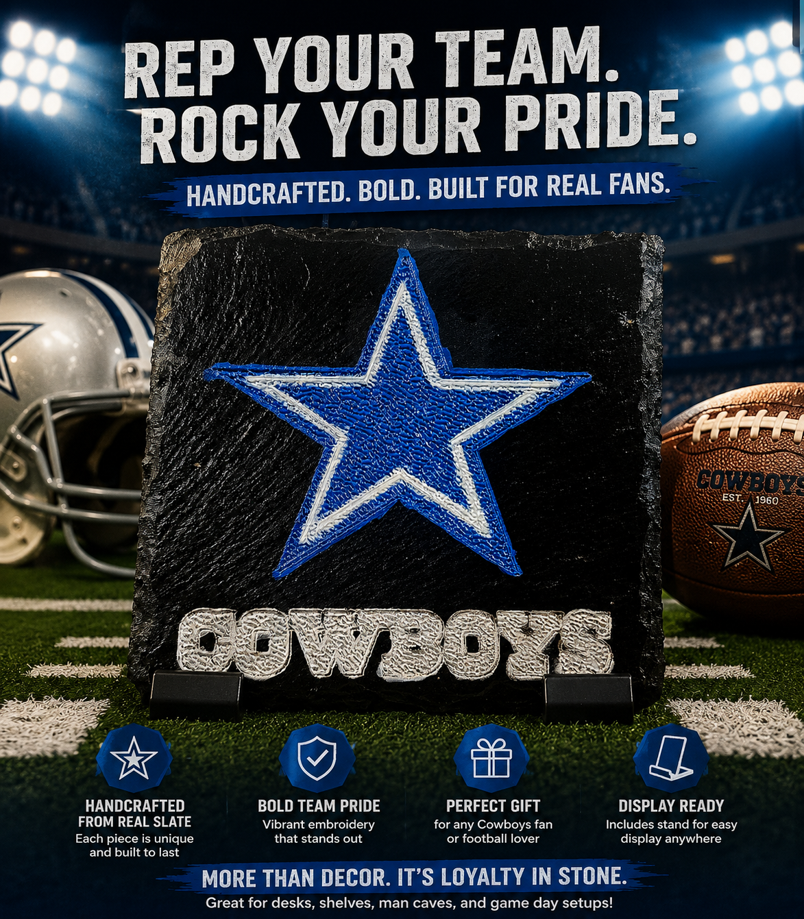 🏆 From Kickoff to Victory: Display Your Team Pride